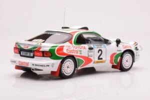 Toyota Celica Turbo 4WD ST185 #2 M. Alén / I. Kivimäki Safari Rally 1993 IXO 1:18 18RMC150B Metal - imagen 2 de 6