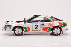 Toyota Celica Turbo 4WD ST185 #2 M. Alén / I. Kivimäki Safari Rally 1993 IXO 1:18 18RMC150B Metal - imagen 3 de 6