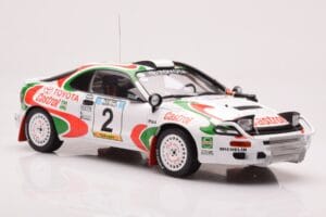Toyota Celica Turbo 4WD ST185 #2 M. Alén / I. Kivimäki Safari Rally 1993 IXO 1:18 18RMC150B Metal - imagen 4 de 6