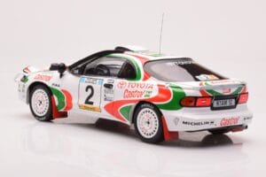 Toyota Celica Turbo 4WD ST185 #2 M. Alén / I. Kivimäki Safari Rally 1993 IXO 1:18 18RMC150B Metal - imagen 5 de 6