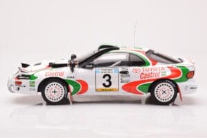 Toyota Celica Turbo 4WD ST185 #3 I. Duncan / R. Virtanen Safari Rally 1994 IXO 1:18 18RMC150C Metal - imagen 3 de 6