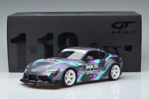 Toyota GR Supra A90 HKS GT Spirit 1:18 GT407 Resina - imagen 6 de 6