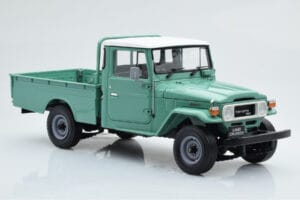 Toyota Land Cruiser 40 4x4 Pickup Verde Kyosho 1:18 08958FG Metal - imagen 6 de 8