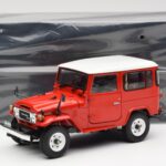 Toyota Land Cruiser FJ40 Van Rojo Kyosho 1:18 08971R - image 8 of 8
