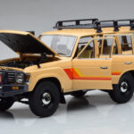 Toyota Land Cruiser 60 Beige Con Piezas Opcionales Kyosho 1:18 - image 2 of 12