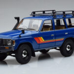 Toyota Land Cruiser 60 Azul Con Piezas Opcionales Kyosho 1:18