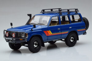 Toyota Land Cruiser 60 Azul Con Piezas Opcionales Kyosho 1:18