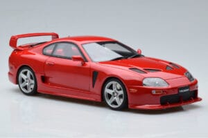Toyota Supra A80 TRD 3000 GT Rojo Otto 1:18 OT879 Resina - imagen 4 de 6