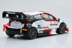 Toyota GR Yaris Rally1 #69 K. Rovanpera / J. Halttunen Rally Croatia 2022 IXO 1:18 18RMC151A Metal - imagen 2 de 6