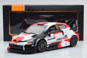 Toyota GR Yaris Rally1 #69 K. Rovanpera / J. Halttunen Rally Croatia 2022 IXO 1:18 18RMC151A Metal - imagen 6 de 6