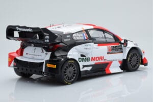 Toyota GR Yaris Rally1 #1 S. Ogier / B. Veillas Rally Monte Carlo 2022 IXO 1:18 18RMC151B Metal - imagen 2 de 6