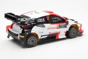 Toyota GR Yaris Rally1 #17 S. Ogier / V. Landais Safari Rally Kenya 2023 IXO 1:18 18RMC173A Metal - imagen 2 de 6