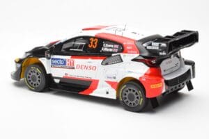 Toyota GR Yaris Rally1 #33 E. Evans / S. Martin Rally Finland 2023 IXO 1:18 18RMC174A Metal - imagen 5 de 6