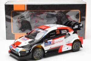 Toyota GR Yaris Rally1 #33 E. Evans / S. Martin Rally Finland 2023 IXO 1:18 18RMC174A Metal - imagen 6 de 6
