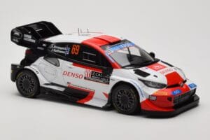 Toyota GR Yaris Rally1 #69 K. Rovanpera / J. Halttunen Rally Monte Carlo World Champion 2023 IXO 1:18 18RMC152B Metal - imagen 4 de 6
