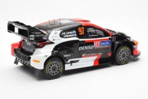 Toyota GR Yaris Rally1 #97 J-M. Latvala / J. Hanninen Rally Finland 2023 IXO 1:18 18RMC174B Metal - imagen 2 de 6