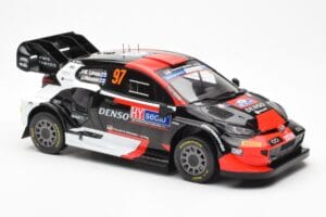 Toyota GR Yaris Rally1 #97 J-M. Latvala / J. Hanninen Rally Finland 2023 IXO 1:18 18RMC174B Metal - imagen 4 de 6