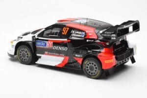 Toyota GR Yaris Rally1 #97 J-M. Latvala / J. Hanninen Rally Finland 2023 IXO 1:18 18RMC174B Metal - imagen 5 de 6