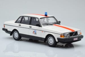 Volvo 240 GL Policía Bélgica Minichamps 1:18 155171492 Metal - imagen 4 de 6