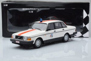 Volvo 240 GL Policía Bélgica Minichamps 1:18 155171492 Metal - imagen 6 de 6