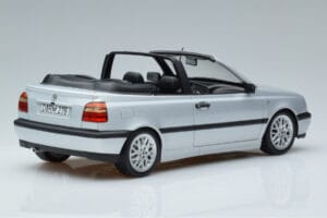 Volkswagen Golf Mk3 Descapotable Plata Norev 1:18 188468 Metal - imagen 2 de 6