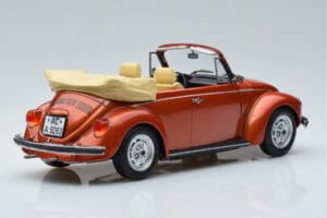 Volkswagen Beetle 1303 Descapotable Naranja Norev 1:18 188526 Metal - imagen 2 de 6