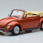 Volkswagen Beetle 1303 Descapotable Naranja Norev 1:18