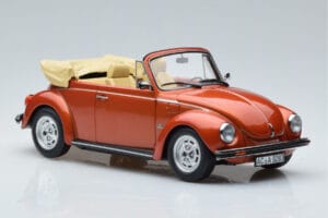 Volkswagen Beetle 1303 Descapotable Naranja Norev 1:18 188526 Metal - imagen 4 de 6