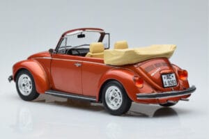 Volkswagen Beetle 1303 Descapotable Naranja Norev 1:18 188526 Metal - imagen 5 de 6