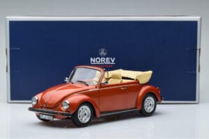 Volkswagen Beetle 1303 Descapotable Naranja Norev 1:18 188526 Metal - imagen 6 de 6