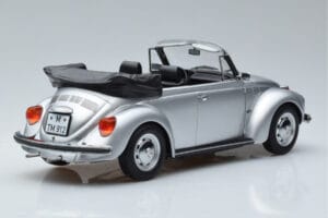 Volkswagen Beetle 1303 Cabriolet Plateado Norev 1:18 188530 Metal - imagen 2 de 6
