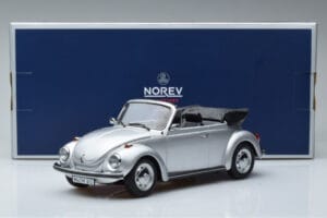 Volkswagen Beetle 1303 Cabriolet Plateado Norev 1:18 188530 Metal - imagen 6 de 6