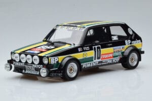Volkswagen LT35 + Golf 1 GTI Group 2 Black Otto 1:18 OT353 Resina - imagen 5 de 6