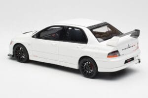 Mitsubishi Lancer Evo VIII MR FQ-400 Blanco Otto 1:18 OT777 Resina - imagen 5 de 6