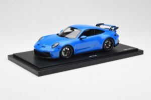 Porsche 911 992 GT3 Shark Azul Minichamps 1:18 WAP0211490M003 Resina