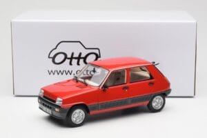 Renault 5 GTL Rojo Otto 1:18 OT1147 Resina - imagen 6 de 6