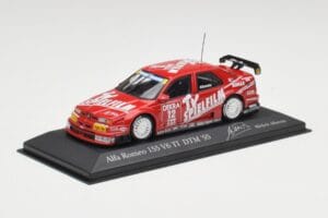 Alfa Romeo 155 V6 #12 M. Alboreto DTM 1995 Minichamps 1:43 430950312 Metal - imagen 2 de 4