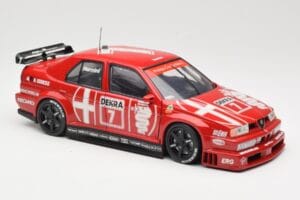 Alfa Romeo 155 V6 Ti #18 A. Nannini DTM 1993 UT Models 1:18 180930120 Metal - imagen 6 de 8