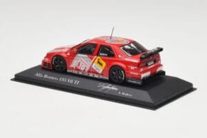 Alfa Romeo 155 V6 TI #10 Team Alfa Corse Modena DTM 1994 Minichamps 1:43 430940210 Metal - imagen 3 de 4