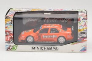 Alfa Romeo 155 V6 TI #19 Jagermeister M. Bartels DTM 1995 Minichamps 1:43 430950219 Metal - imagen 4 de 4