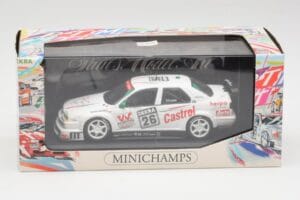 Alfa Romeo 155 V6 TI #26 Team Enstler K. Struwe DTM 1994 Minichamps 1:43 430940126 Metal - imagen 4 de 4