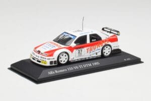 Alfa Romeo 155 V6 TI #27 M. Alen Presentation DTM 1995 Minichamps 1:43 430950227 Metal - imagen 2 de 4
