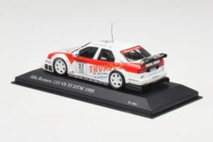 Alfa Romeo 155 V6 TI #27 M. Alen Presentation DTM 1995 Minichamps 1:43 430950227 Metal - imagen 3 de 4