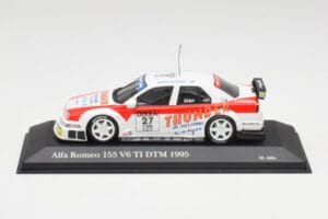 Alfa Romeo 155 V6 TI #27 M. Alen Presentation DTM 1995 Minichamps 1:43 430950227 Metal