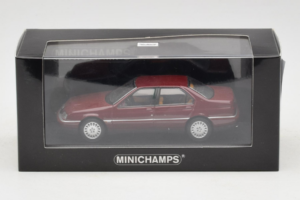 Alfa Romeo 164 3.0 Super V6 Rojo Oscuro Minichamps 1:43 436120700 Metal - imagen 4 de 4
