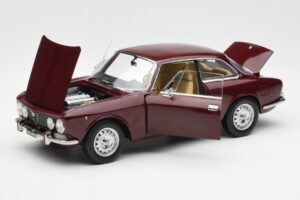 Alfa Romeo 2000 GTV Rojo Granate Norev 1:18 187916 Metal - imagen 2 de 8