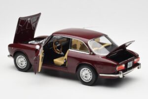 Alfa Romeo 2000 GTV Rojo Granate Norev 1:18 187916 Metal - imagen 5 de 8