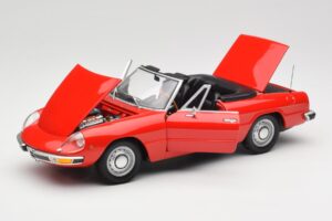 Alfa Romeo 2000 Spider Rojo Minichamps 1:18 180120930 Metal - imagen 2 de 8