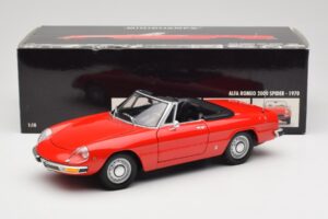 Alfa Romeo 2000 Spider Rojo Minichamps 1:18 180120930 Metal - imagen 8 de 8