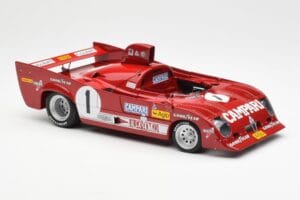 Alfa Romeo 33TT 12 #1 A. Merzario / J. Laffite 1000km Nurburgring Winner 1975 AUTOart 1:18 87505 Metal - imagen 6 de 8
